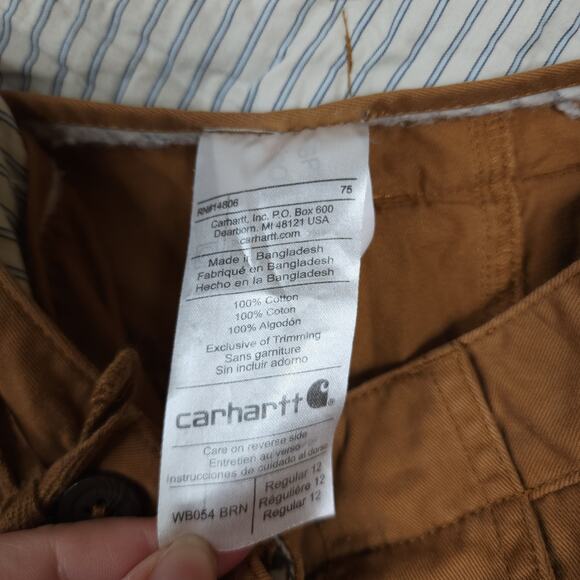 Carhartt Mini Cargo Skirt in Tan Size 12 - Picture 7 of 8